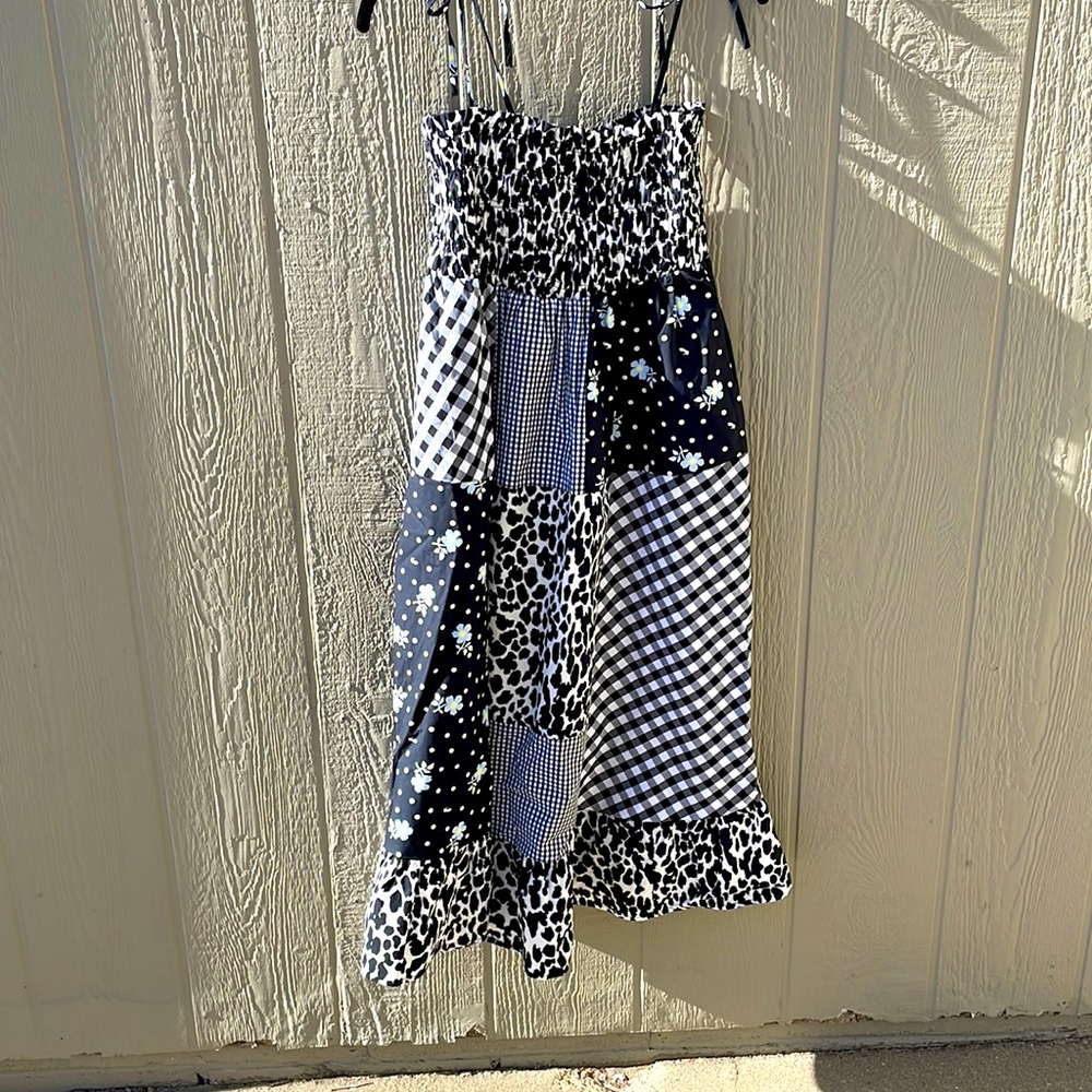 Sandy Liang x Target Patchwork Midi Dress. Size S. NWT
